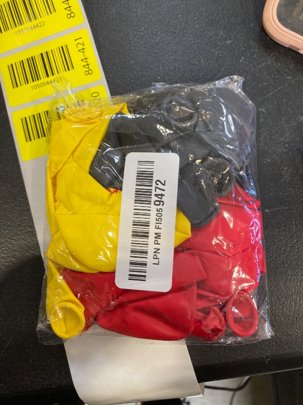 Photo 1 of ***BALLOONS ONLY***Hero Man Birthday Party Decoration,Iron Hero Party Photo Background 5 x 3 FT and 18 Pcs Balloon,Movie Merch Party Backdrop Supplies