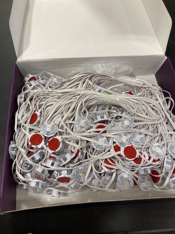 Photo 1 of 300Ft Outdoor LED Strip Lights Waterproof,Music Sync RGB IP68 Outside Led Light Strips Waterproofs with App and Remote,Exterior Led Rope Lights Waterproof for Deck,Balcony,Roof,Garden,Pool