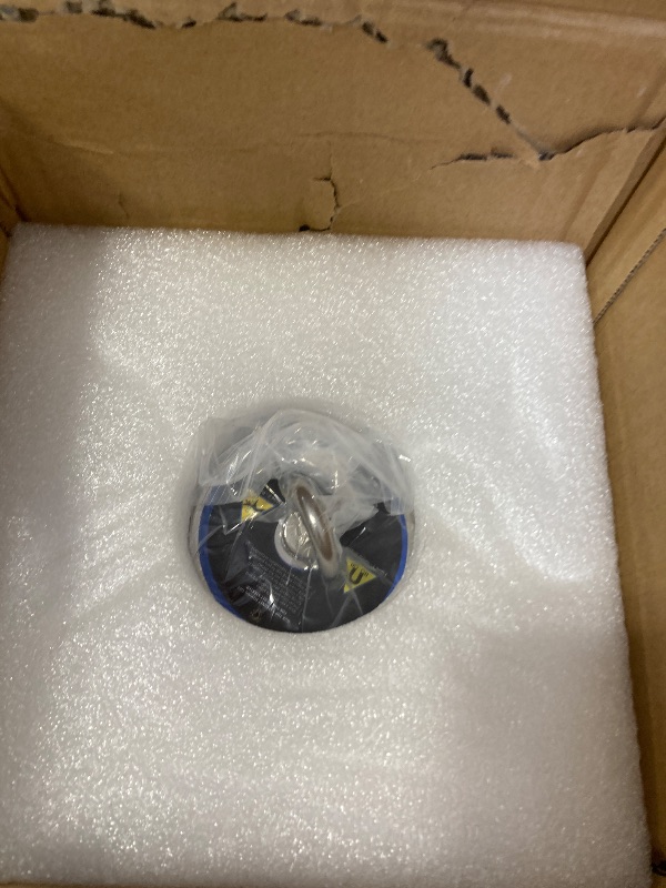 Photo 1 of 3000lb Strong 360 Degree Fishing Magnet for Magnetic Fishing, Strong Heavy Duty Neodymium N52 Magnets for Salvage Treasure Hunting in Rivers, Oceans and Lakes