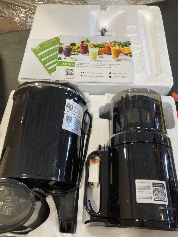 Photo 1 of Aeitto Max5 Cold Press Juicer, Juicer Machines For Whole Fruits & Vegetables