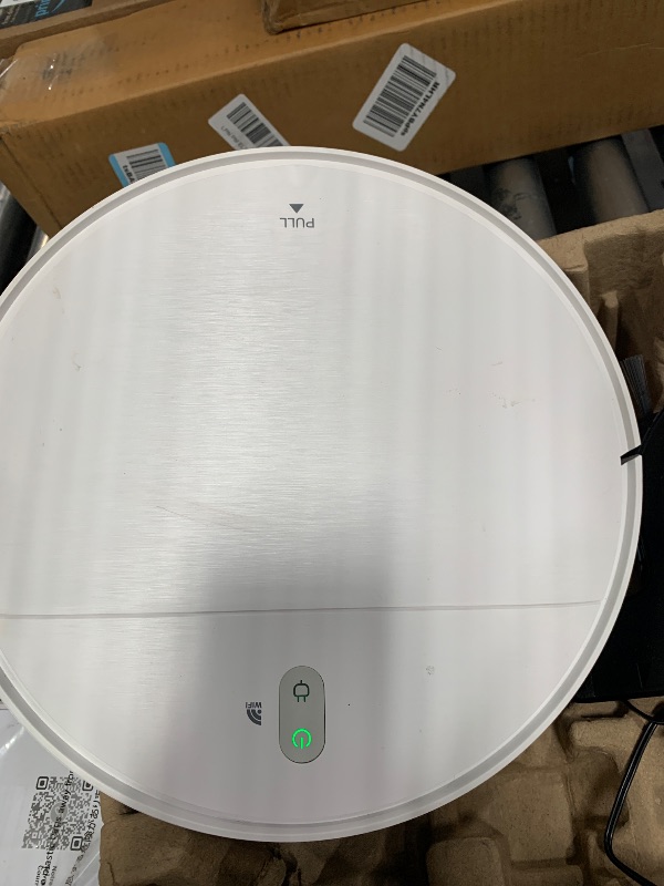 Photo 1 of *****************MISSING REMOTE*****************
Robot Vacuum and Mop Combo, 2 in 1 Mopping Robot Vacuum Cleaner with Schedule, Wi-Fi/Voice/App, Strong Suction, Easy of Use, Self-Charging Robotic Vacuum, Slim, Ideal for Hard Floor, Pet Hair, Carpet