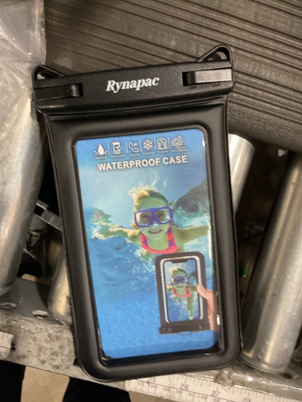 Photo 1 of [Up to 8.5"] Floating Waterproof Phone Pouch, 2Pack Waterproof Phone Case with Lanyard for iPhone 16 15 14 Pro Max, Galaxy S24+ S23 S22, IPX8 Cellphone Dry Bag, Beach Essentials Travel Must Haves