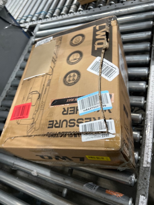 Photo 1 of *** FOR PARTS *** Pressure Washer, Power Washer with 4 Quick Connect Nozzles, High Pressure Cleaning Machine with Foam Cannon for Cars/Fences/Driveways/Patios/Home Cleaning