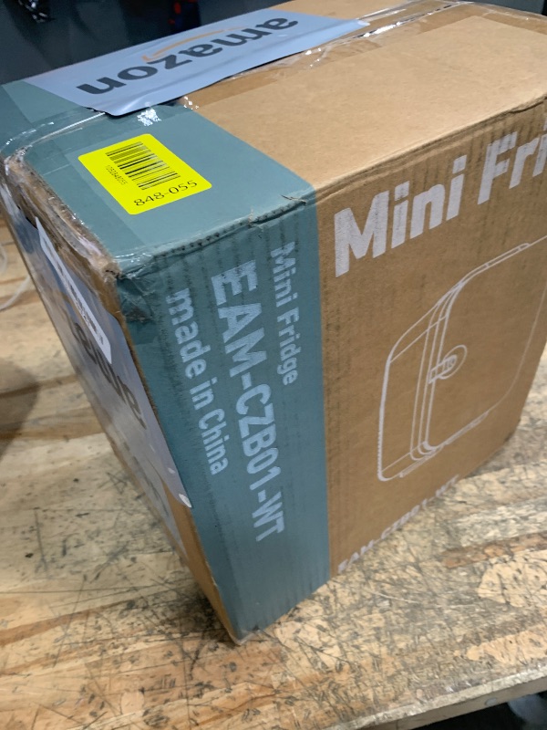 Photo 1 of ************MISSING REGLUAR POWER CORD, ONLY INCLUDES CAR ADAPTER*****************
CUTIEWORLD Skincare Fridge - 4L Makeup Fridge for Refrigerating Makeup, Skincare and Food, Mini Fridge for Bedroom, Office and Car, Cooler and Warmer, Beverage Cooler, Leat