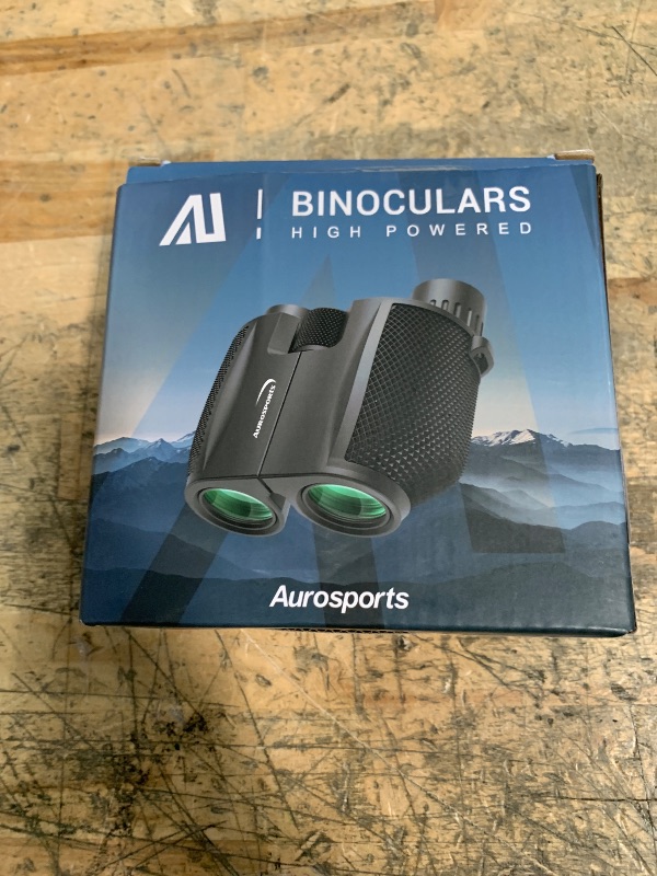 Photo 1 of Aurosports 10x25 Binoculars for Adults and Kids, Large View Compact Binoculars with Low Light Vision, Easy Focus Small Binocular for Bird Watching Outdoor Travel Sightseeing Concert Hunting Hiking
