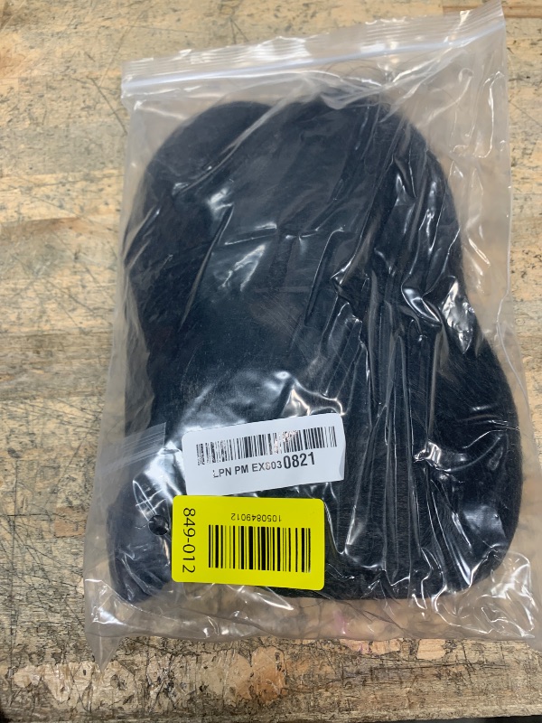 Photo 1 of Wiggy Mermaid Giyuu Cosplay Wig with Pigtails for DS Costume Short Black Anime Wigs for Adults with Cap for Halloween Party