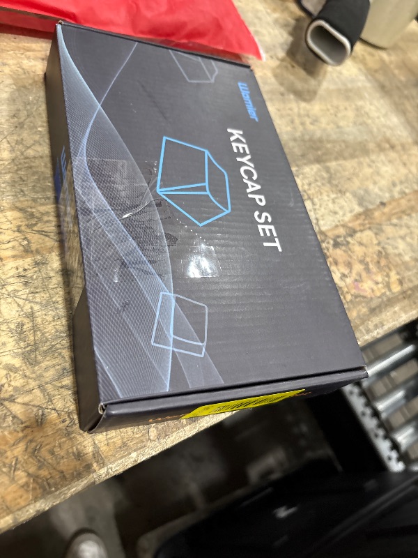 Photo 1 of Womier Pudding Keycaps, PBT Shine Through Keycaps 165 Keys Set Custom Key caps Set OEM Profile, Universal Compatiability for 100%, 75%, 65%, 60% Keyboard-White