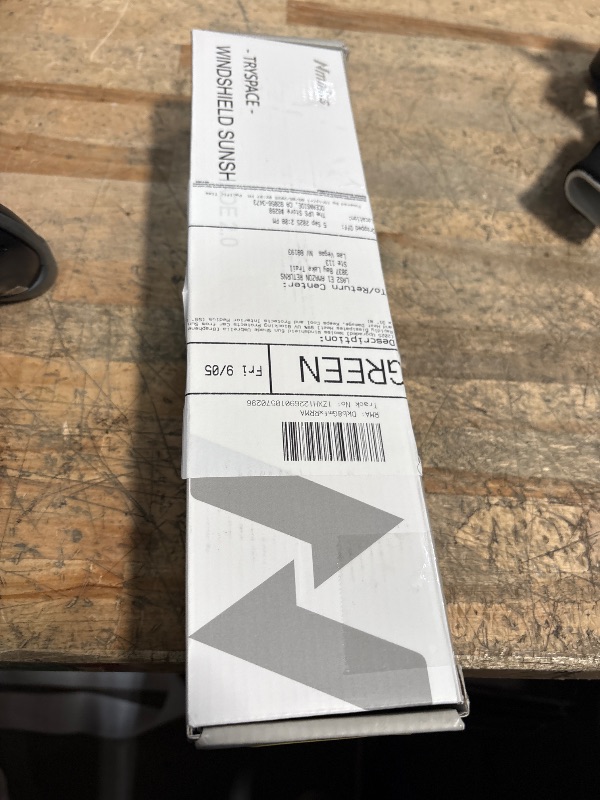 Photo 1 of [2025 Upgraded] Nmoiss Windshield Sun Shade Umbrella [Graphene Rapidly Dissipates Heat] 99% UV Blocking Protects Car from Sun and Heat Damage, Keeps Cool and Protects Interior Medium (56" L x 31" W)
