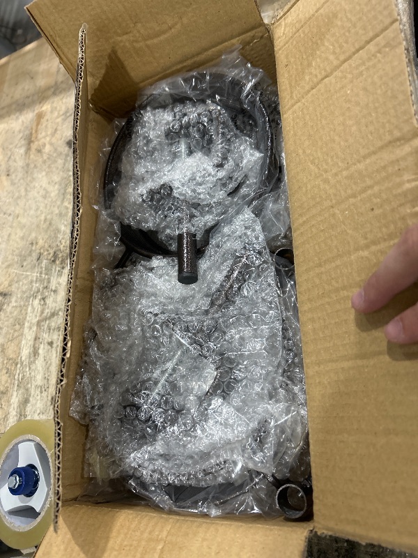 Photo 1 of 2 Pack Deck Bird Feeders Deck Mount Bird Bath Spa for Dual Use Deck Flower Stand Flower Pot Great for Attracting Birds Detachable and Adjustable Heavy Duty Sturdy Steel,Bronze