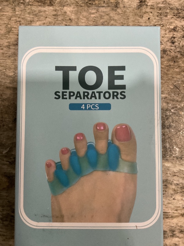 Photo 1 of 
Mind Bodhi Toe Separators/Toe Spacers - For Men and Women - Correcting Bunions and Restoring Toes to Their Original Shape - Regular Size – Blue