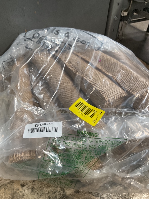 Photo 1 of 15 Pack Burlap Table Runners Bulk 12 x 71 Inch Rustic Jute Tablerunner Khaki Farmhouse Country Burlap Runners for Wedding Banquet Birthday Holiday Party Kitchen Dining Table Decorations(Tassel)