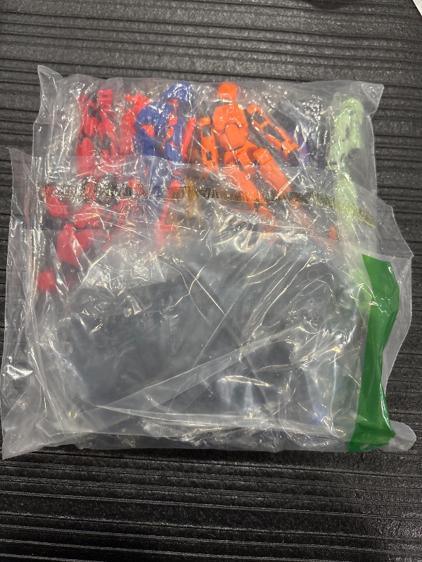 Photo 1 of (Assembly Completed) 10 Packs T13 Action Figure Set, Dummy 13 3d Printed ActionFigure Toy Gifts for Kids, Robot 13 Action Figure Full Body Mechanical Doll Christmas Birthday Gift for Boys Girls