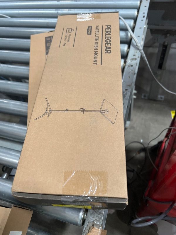 Photo 1 of (PARTIAL SET) (UNTESTED) Perlegear Starlink Mini Tripod Mount with Windproof Camping Spikes, Compatible with Starlink Mini, Adjustable 21?-45? Tripod Stand with 180° Tilt, Stable & Portable for Camping and RV Travel