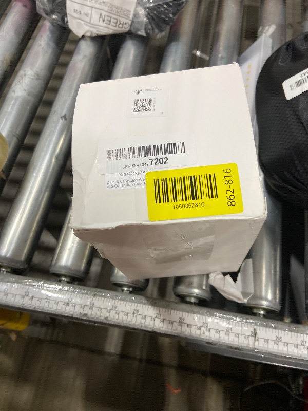 Photo 1 of 2 Pack CaraCups Wearable Milk Collection Sets and 10pcs Flange Inserts 13/15/17/19/21 * 2pc for Spectra S1 S2 9 Plus and SG, Fit for Spectra/Medela/Lansinoh 24mm Wearable Breast Pump Collection Cup