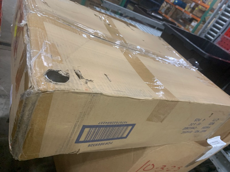 Photo 1 of (partial set) (untested) Nexel Adjustable Wire Shelving Unit, 4 Tier, Commercial Dry Storage Rack, 18" x 24" x 63", Chrome