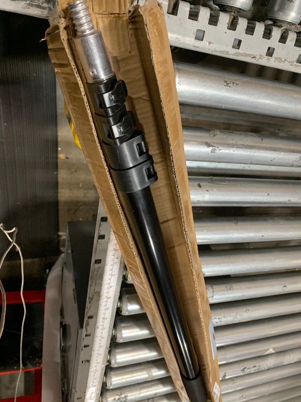Photo 1 of ***FOR PARTS ONLY**** 28FT Reach Telescopic Extension Pole, 5-20FT Multi-Purpose Extendable Pole with Universal Twist-on Metal Tip, Lightweight Sturdy Aluminum Paint Roller Extension Pole for Painting, Dusting and Cleaning