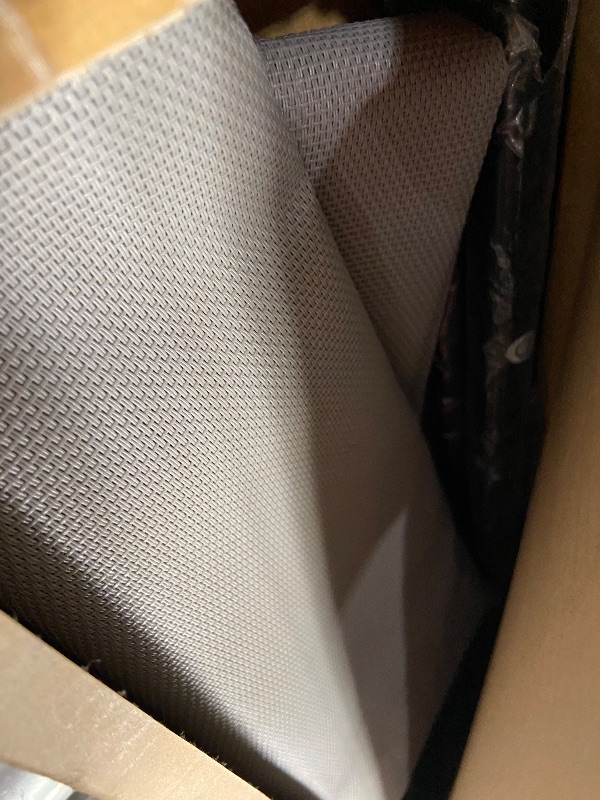 Photo 1 of *********************item is missing parts************
Amazon Basics Cooling Breathable Elevated Dog Bed with Metal Frame for Large Dogs, 51 x 31 x 8 Inch, Grey