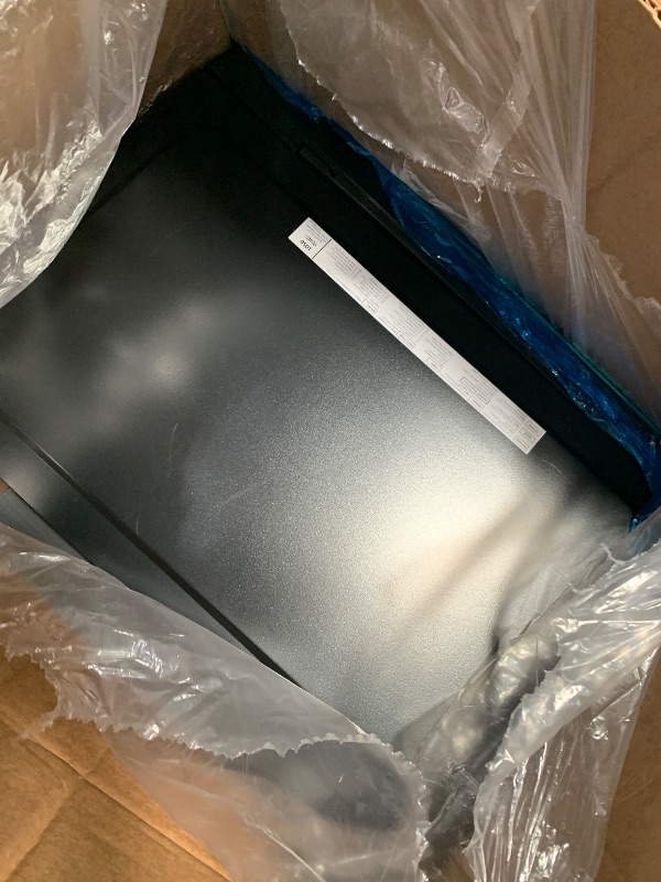 Photo 1 of *************button panel was undone and button does not work to open door**************
GE GCST10A1WSS 4-in-1 Microwave Oven, 1,050 Watts Air Fryer, Broiler & Convection Mode, Child-Lock Technology, Kitchen Essentials for The Countertop or Dorm Room, 1.0