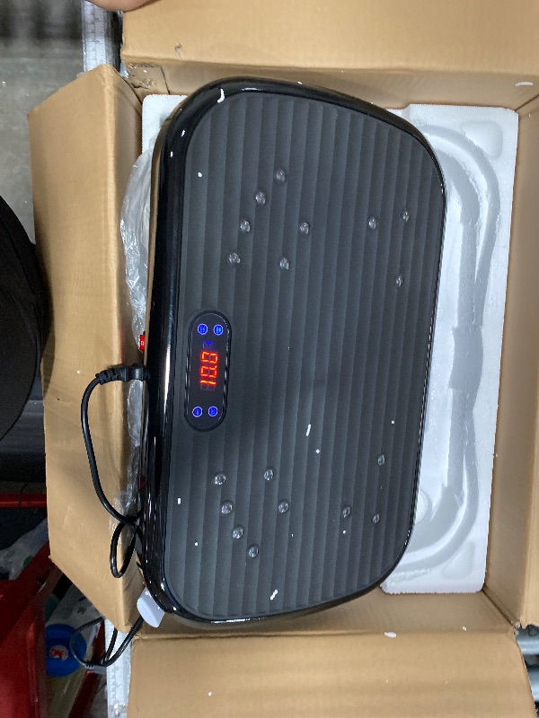 Photo 1 of PUREROYI Vibration Plate Exercise Machine, Vibration Plate for Lymphatic Drainage 330 Lbs Capacity Whole Body Vibration Platform Machines Helps Weight Loss Shaping Toning Wellness Home Gyms Office