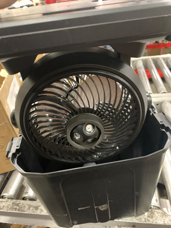 Photo 1 of 11L Bucket Portable Misting Fan with LED Light, 20000mAh (6.5/12h Working Rechargeable Camping Fan, 3 Strong Winds, 3 Large Spray Outlets,Cooling Mist Fans for Fishing/Travel/Garden Party/Tent