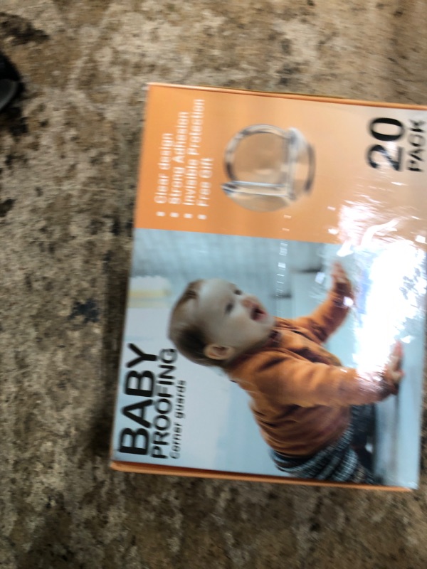 Photo 1 of Corner Protector Baby 20 Pack +Gift - Table Corner Protectors for Kids Proofing - Baby Proof Corner Guards - Furniture Corner Protectors Child Safety with Pre-Applied Adhesive - Coffee Table Bumpers