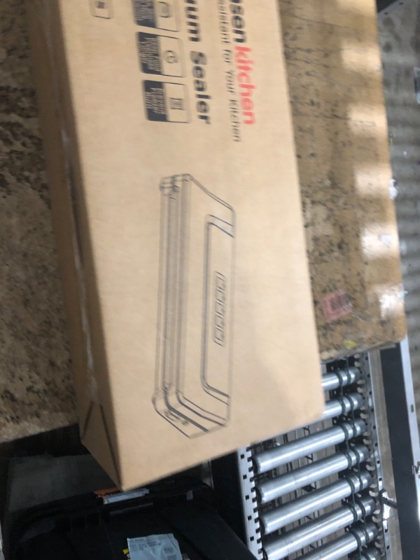 Photo 1 of [Updated 2025] Bonsenkitchen Vacuum Sealer Machine + 40 Vacuum Bags, Fast-Compact/Multi-Functional Food Vacuum Sealer with External Vacuum System, Black