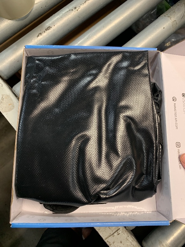 Photo 1 of (USED/FAIR) Hang 11 Wetsuit Changing Mat Bag - Surf Changing Mat with Shoulder Strap, Wetsuit Bag Waterproof, Keeps your Wet Suit & Car Clean, Surf Change Gear, Surfing Accessories, Surfing Gifts (Black)