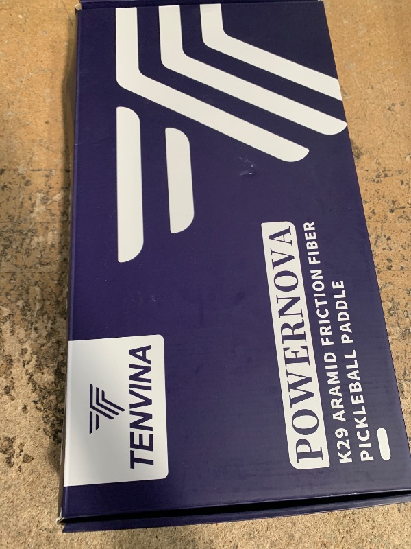 Photo 1 of TENVINA Pickleball Paddles, 2025 POWERNOVA Multilayer K29 Aramid & Carbon Fiber Pickleball Paddle with TPC Honeycomb Core, Precise Control and Forceful Spin, USAPA Approved Pickle Ball Paddle