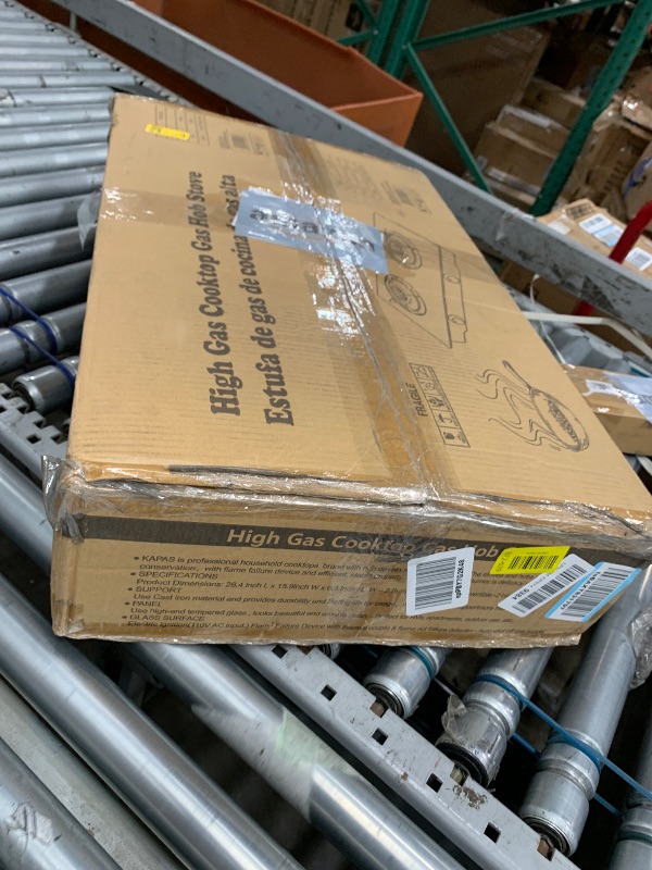 Photo 1 of ***************Missing parts/minor damage************
Outdoor & Indoor Portable Propane Stove, Single & Double Burners with Gas Premium Hose for Backyard Kitchen, Camping Grill, Hiking Cooking, Outdoor Recreation (RQ62-LARGE,2Burners)