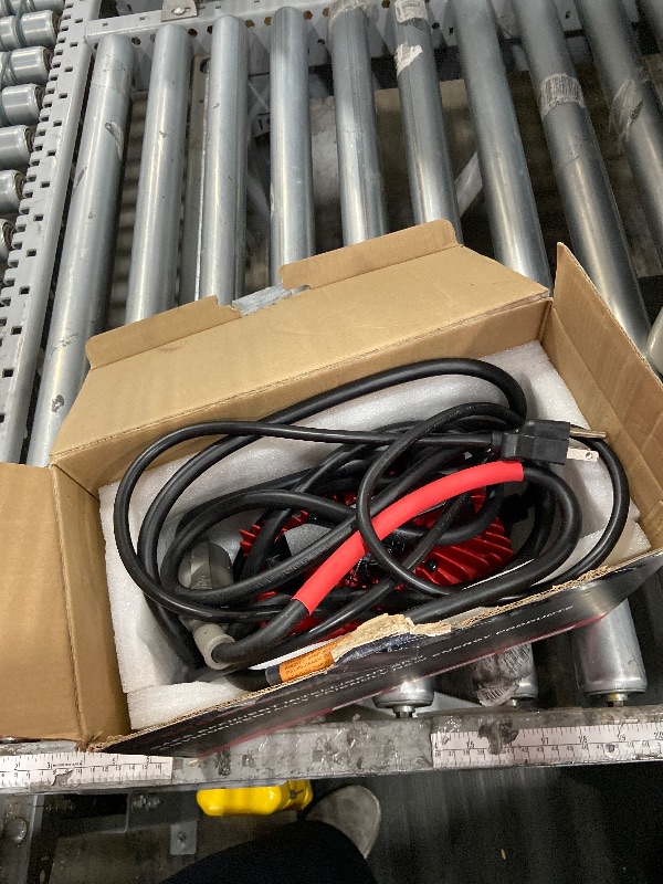 Photo 1 of **POSSIBLY FOR PARTS/UNKNOWN DAMAGES** EPOWREY 15 AMP 48 Volt Golf Cart Battery Charger for Club Car 3-Pin Round Plug,for Lead Acid Battery