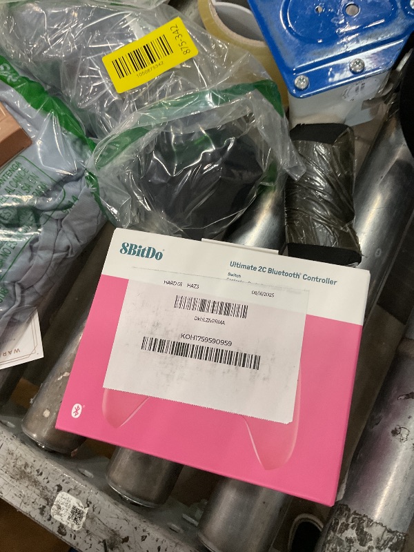 Photo 1 of 8BitDo Ultimate 2C Bluetooth Controller for Switch/Switch 2, Wireless Controller with 6-Axis Motion Control, Rumble Vibration, Refined D-Pad and Bumpers, and Hall Effect Joysticks (Pink)