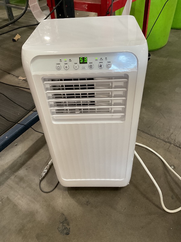 Photo 1 of 10000 BTU Portable Air Conditioner, Quiet and Energy Efficient Portable AC Unit with Fan, Dehumidifier, Remote, 24Hour Timer, Cools Spaces up to 450 Sq.Ft for Home, Office, Bedroom