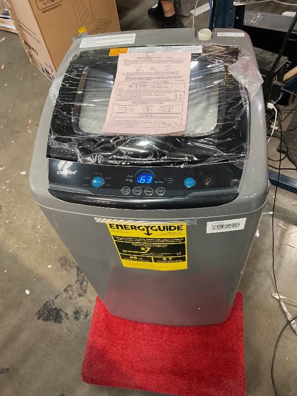 Photo 1 of ***************Doesn't work on normal cycle****************
Comfee 0.9-cu ft High Efficiency Portable Impeller Top-Load Washer ( Grey )