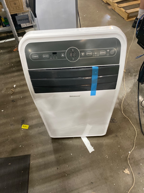 Photo 1 of **************MISSING ALL ACCESSORIES*************
Shinco 12,000 BTU Portable Air Conditioner with WiFi, Portable AC Unit with Built-in Cool, 3-in-1 Cooling Fan & Dehumidifier for Rooms up to 400 Sq.Ft, Remote, 24H Timer, Installation Kits