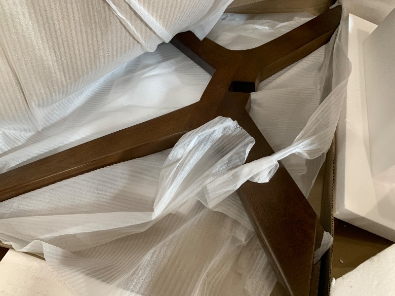 Photo 1 of *************MISSING PARTS****************
Signature Design by Ashley Lyncott Traditional Round Dining Room Table, Seats up to 4, Brown