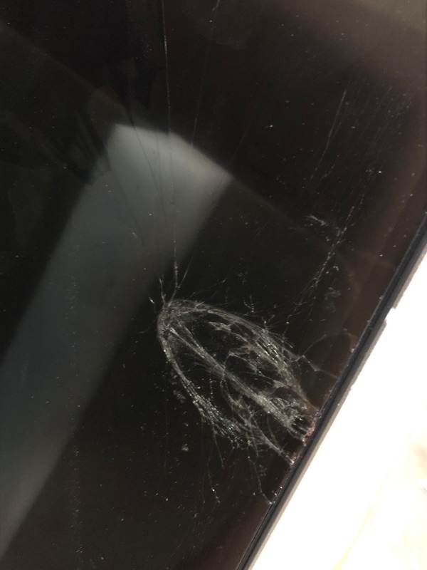 Photo 1 of *** BROKEN SCREEN, FINAL SALE ** TCL 98-Inch Q65 QLED 4K UHD Smart TV with Google TV (98Q651G, 2024 Model) Dolby Vision, Dolby Atmos, HDR Pro+, Game Accelerator Enhanced Gaming, Voice Remote, Works with Alexa, Streaming Television