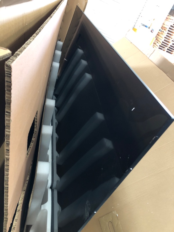 Photo 1 of *** BROKEN SCREEN, FINAL SALE ** TCL 98-Inch Q65 QLED 4K UHD Smart TV with Google TV (98Q651G, 2024 Model) Dolby Vision, Dolby Atmos, HDR Pro+, Game Accelerator Enhanced Gaming, Voice Remote, Works with Alexa, Streaming Television