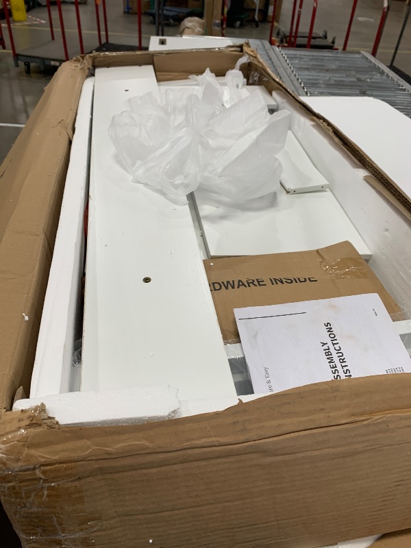 Photo 1 of **see notes **L Shaped Desk with Drawers, 65" Computer Desk with Power Outlets & LED Lights, Corner Home Office Desk with Storage Shelves
Add to cart
View details