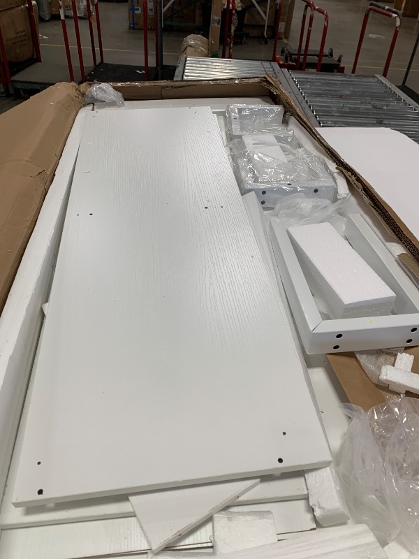 Photo 1 of **see notes **L Shaped Desk with Drawers, 65" Computer Desk with Power Outlets & LED Lights, Corner Home Office Desk with Storage Shelves
Add to cart
View details