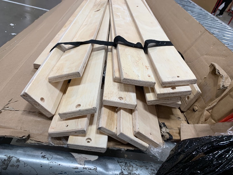 Photo 1 of  Full Wooden Roll Slats, Brown