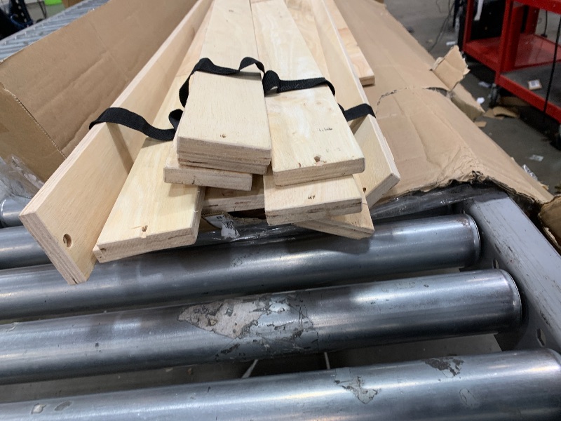 Photo 1 of  Full Wooden Roll Slats, Brown