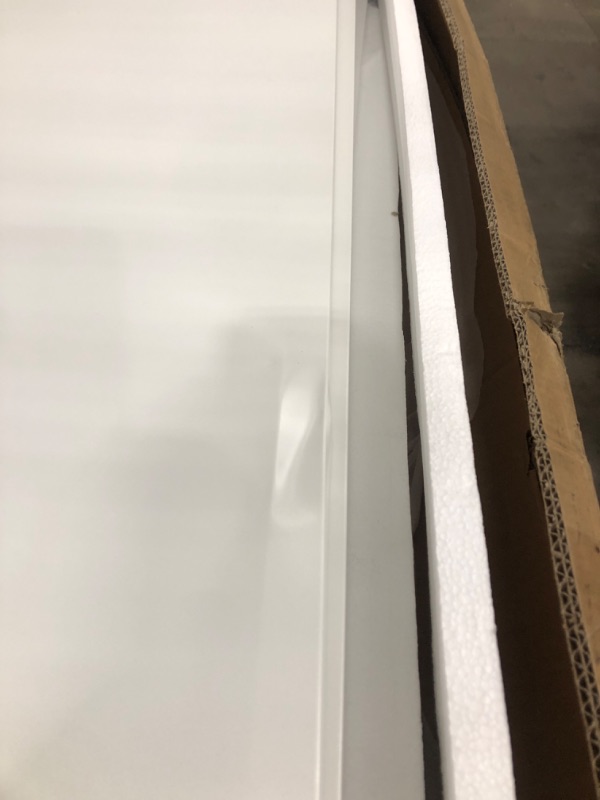Photo 1 of **see notes***71” White Metal Storage Cabinet – Adjustable Shelves, Spacious Storage for Home & Office