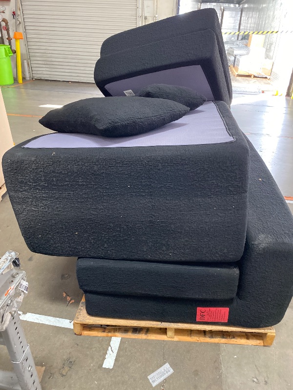 Photo 1 of ** see notes**108" Modular Sectional Cloud Sofa - Boneless Couch with Deep Seat, Non Slip Base, Folding Sofa Sectional Couches for Living Room, Cozy Modular Couch with L-Shape Chaise, No Assembly Required, Black