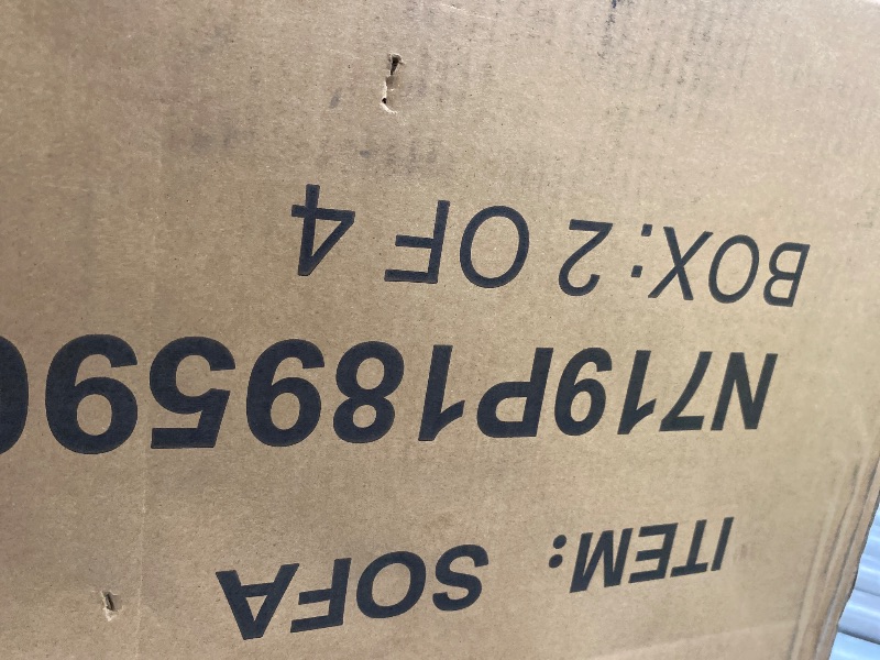 Photo 1 of ** set 2/4 and 3/4 only **Oversized Reversible Modular Sectional Sofa Couch Convertible Sleeper Sofabed with Movable Ottomans , 6 Seater Free Combination Chenille Upholstered Cushion Sofa&Couch w/ USB Ports for Living Room