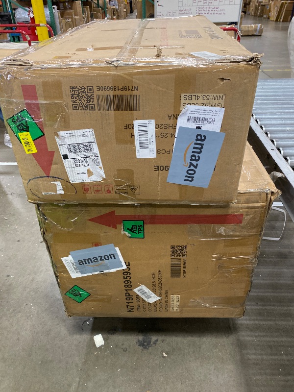 Photo 1 of ** set 2/4 and 3/4 only **Oversized Reversible Modular Sectional Sofa Couch Convertible Sleeper Sofabed with Movable Ottomans , 6 Seater Free Combination Chenille Upholstered Cushion Sofa&Couch w/ USB Ports for Living Room