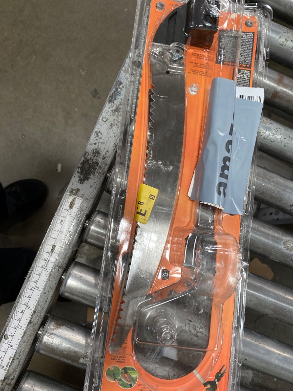 Photo 1 of ** missing pole**Fiskars 2-in-1 Extendable Tree Pruner and Pole Saw (Extends 7.9 - 12 feet) with Rotating Head, Pruning Stik Model with15-Inch Double-Grind Saw Blade, and Double Locking System