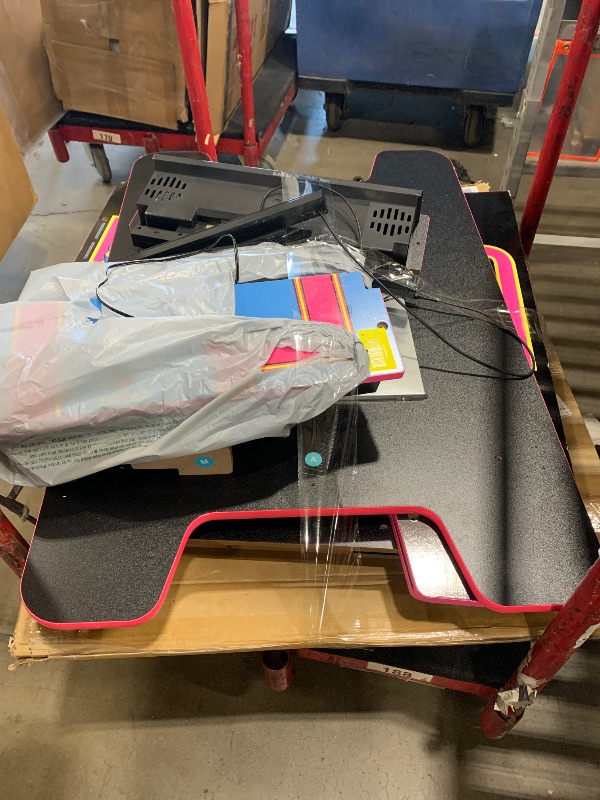 Photo 1 of **see note **Arcade1Up Ms.PAC-Man Head-to-Head Arcade Machine – Retro Home Arcade Table with 12 Classic Games, Light-Up Control Deck & Real-Feel Joysticks