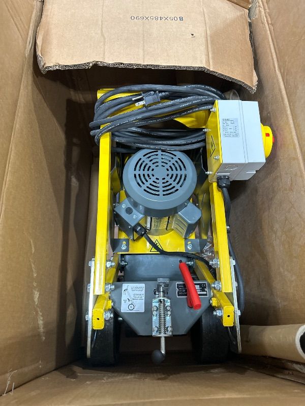 Photo 1 of ** see note **8" Electric Floor Scraper Tile Stripper Vinyl Carpet Wood Floor Remover