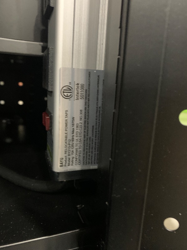 Photo 1 of **see note **Luxor LLTP24-B Laptop, Tablet, Chromebook Charging Computer Cart Made of Heavy Duty Steel, 1 Pack