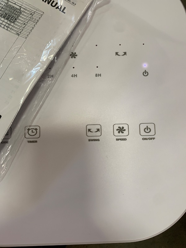 Photo 1 of **see note **AEROZY Windowless Portable Air Conditioner, 24.7" Small Evaporative Air Cooler for Room No Window, 3-Speed Settings, 4 Modes, 7H Timer, Remote Control, 4 Ice Packs, Quiet AC Unit for Bedroom